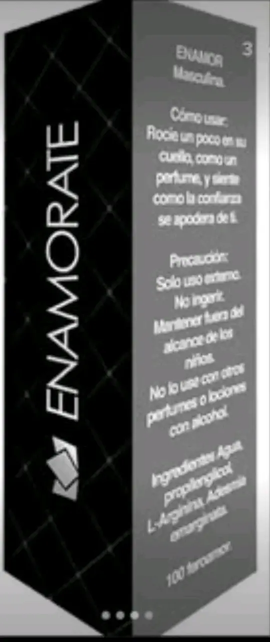 Ferominas masculinas Enamor 30 ml - 3