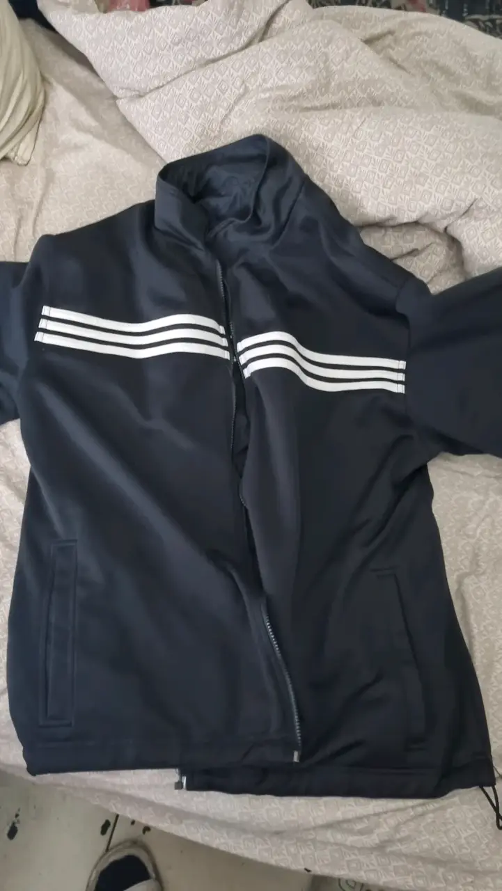 Chaqueta deportiva Adidas negra reversible - 2