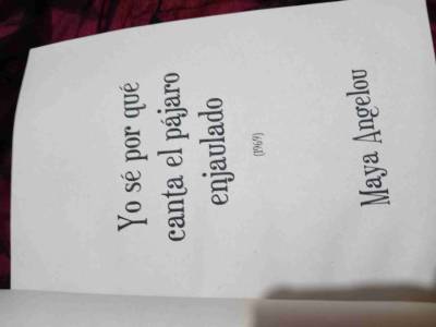 Libro 'Yo sé por qué canta el pájaro enjaulado' - miniatura 5
