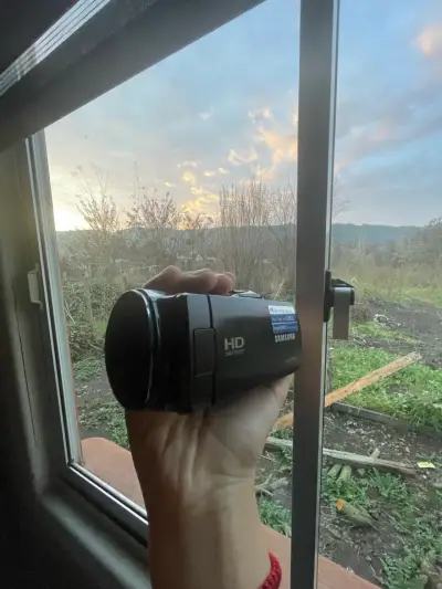 Cámara de video HD Samsung hmx f800 - miniatura 1