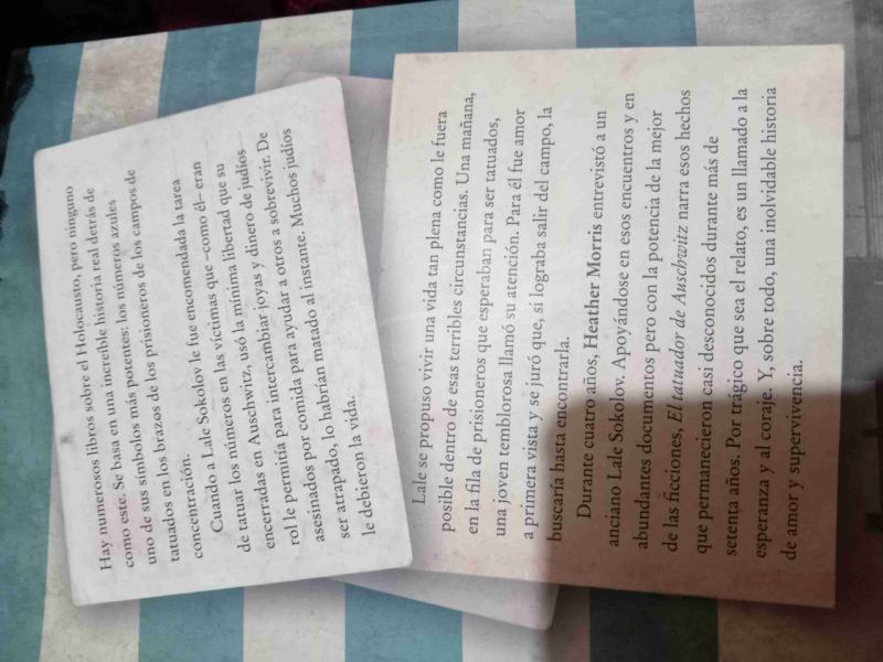 Libro 'El Tatuador de Auschwitz' - 4