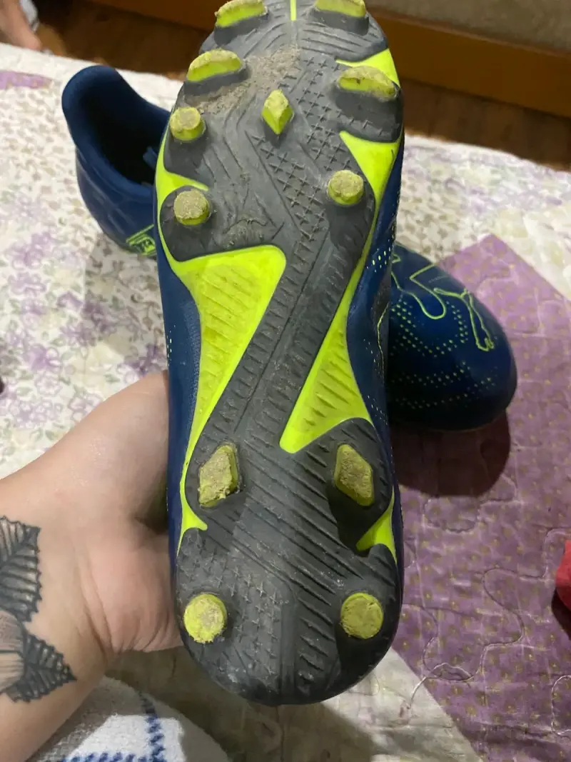 Zapatillas deportivas azul neón - 3