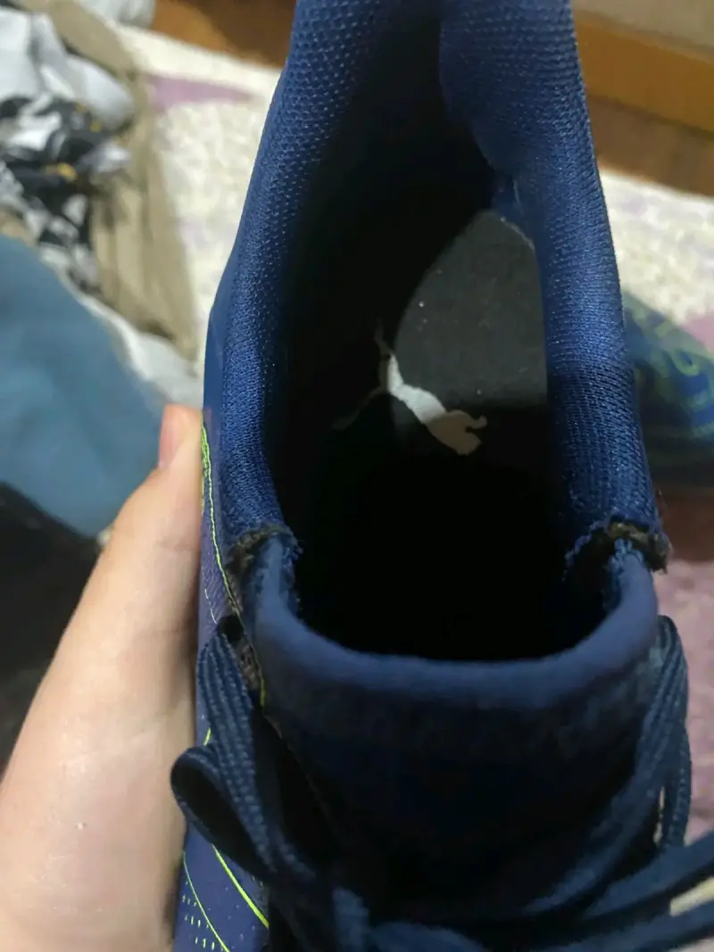 Zapatillas deportivas azul neón - 4