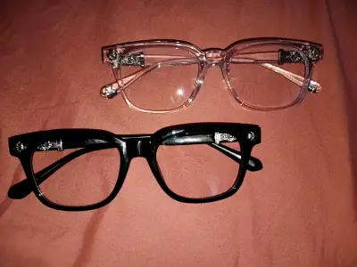 Exclusivas Monturas Chrome Hearts (Black & Clear) - miniatura 2