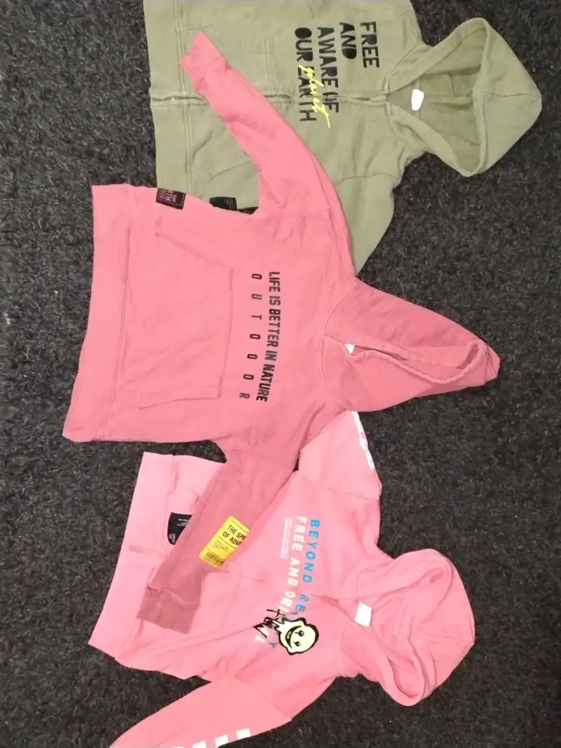 Polerones capucha para niños