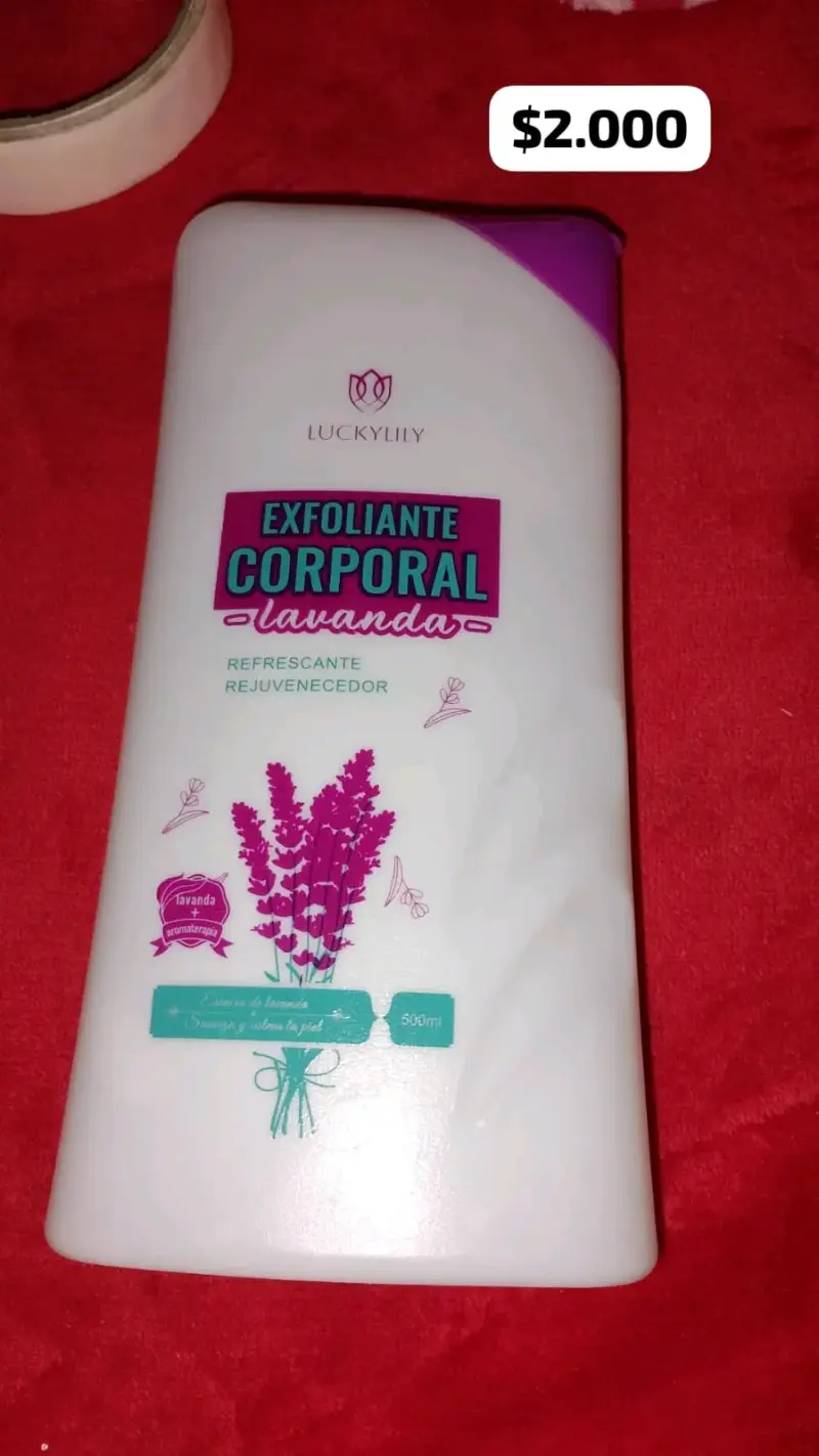 Exfoliante corporal lavanda 500ml