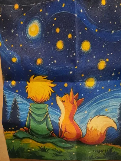 Bolsa de tela El Principito - miniatura 1