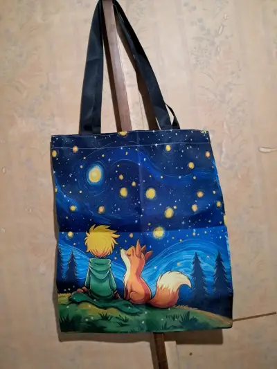 Bolsa de tela El Principito - miniatura 2