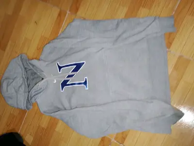 Polerón Nike gris con capucha - miniatura 3
