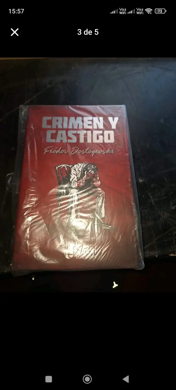 Libro Colección Oro Crimen y Castigo - 3