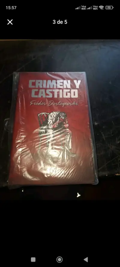 Libro Colección Oro Crimen y Castigo - miniatura 3