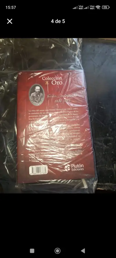 Libro Colección Oro Crimen y Castigo - miniatura 4