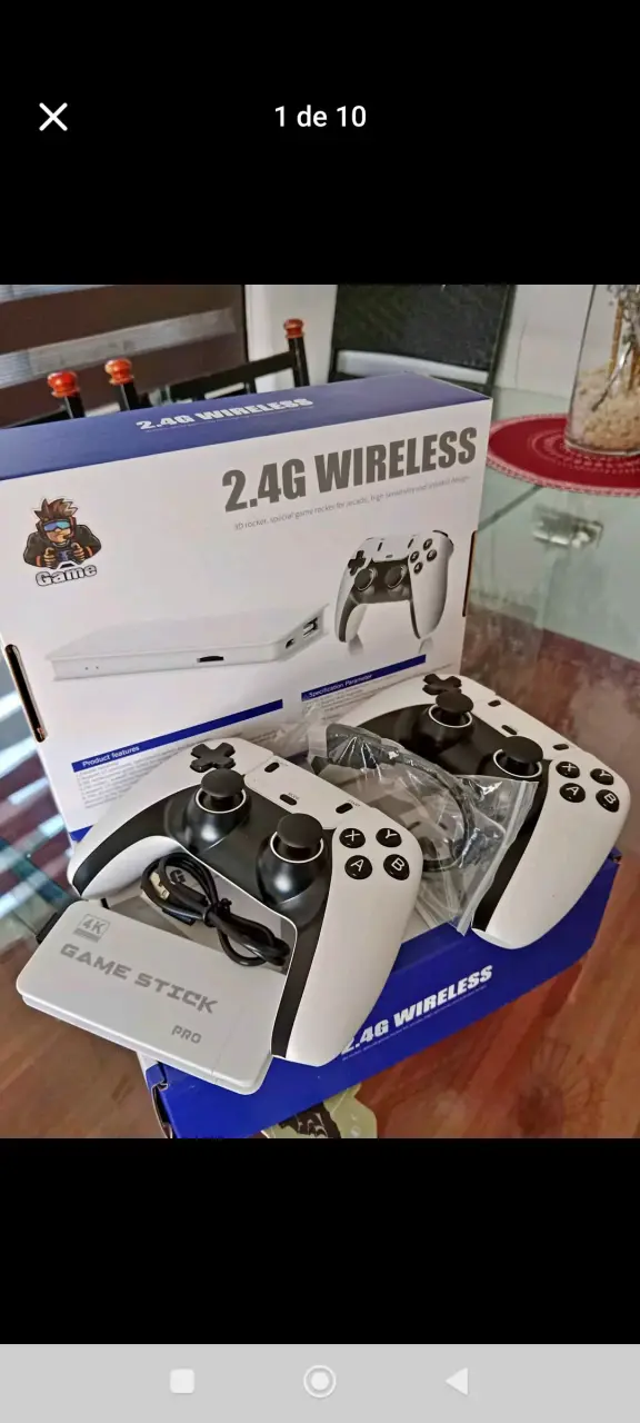 Consola de juegos 2.4G inalámbrica