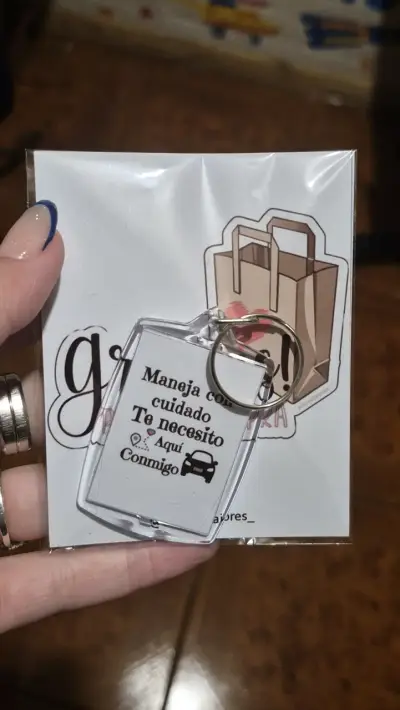 Llavero con frases - miniatura 1
