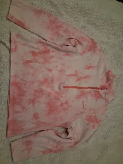 Polerón rosa tie dye - miniatura 1
