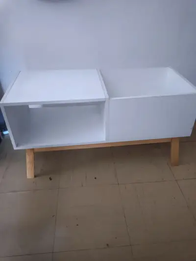 Mueble tocadiscos, vinilos , tornamesa - miniatura 1