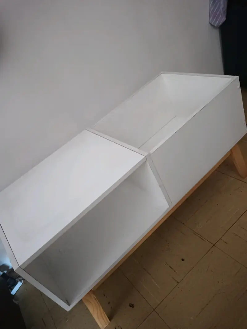 Mueble tocadiscos, vinilos , tornamesa - 3