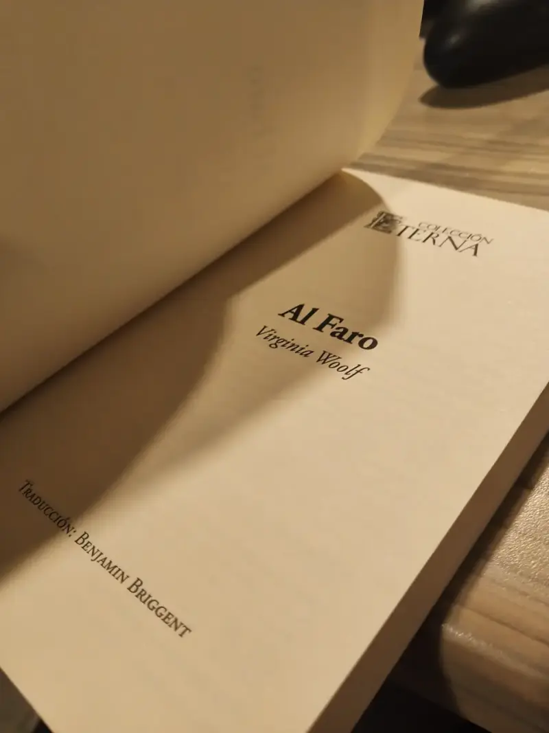 Libro Al Faro Virginia Woolf - 2