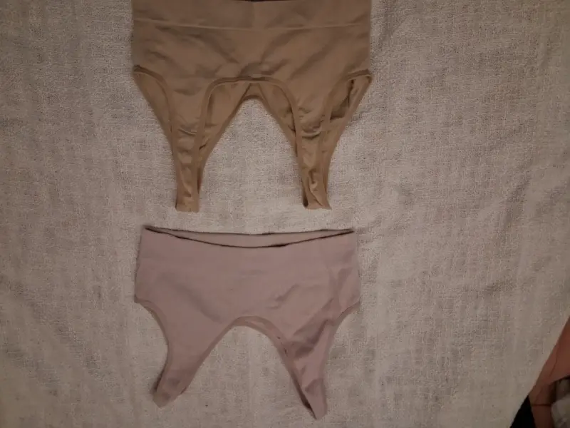 Pack de brasier beige y rosado - 2