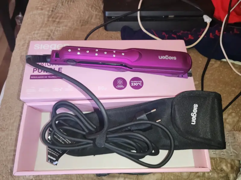 Plancha de pelo Siegen morada - 2
