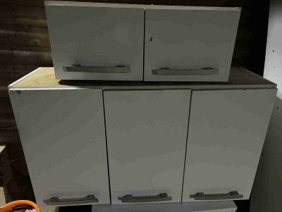 Set de muebles de cocina blancos - miniatura 2