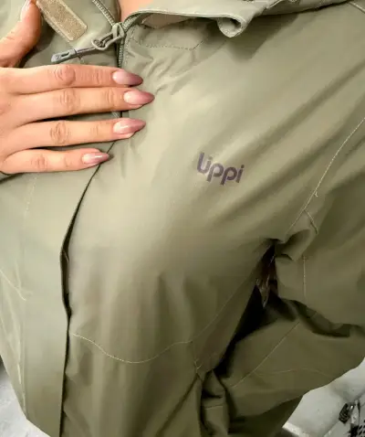 Parka verde impermeable lippii - miniatura 1