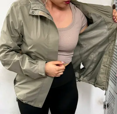 Parka verde impermeable lippii - miniatura 2