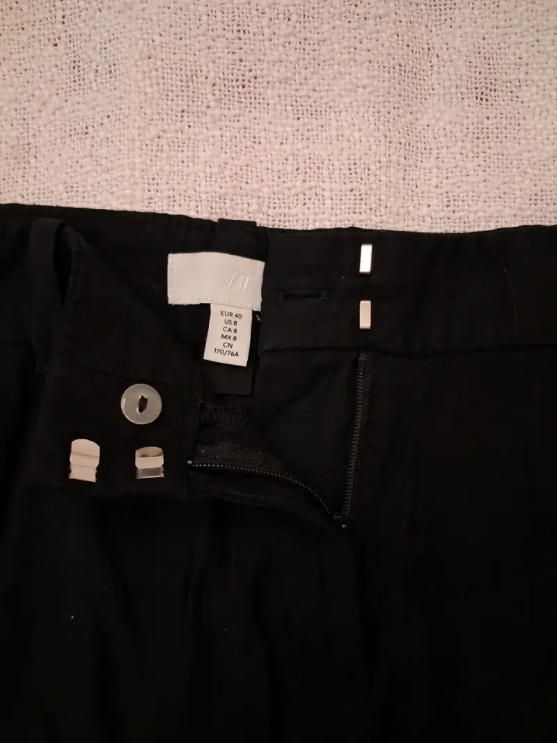 Pantalones cargo negros - 3