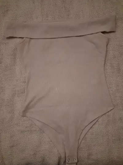 Body sin hombros blanco - miniatura 1