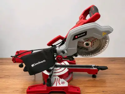 Sierra ingleteadora telescópica Einhell 10" - miniatura 1