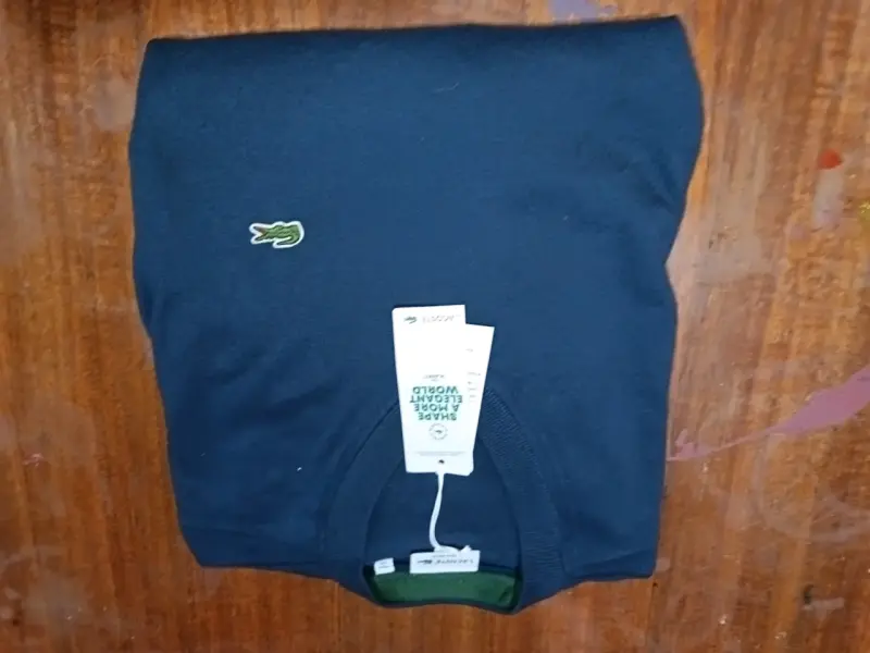 Polera blanca Lacoste nueva - 2