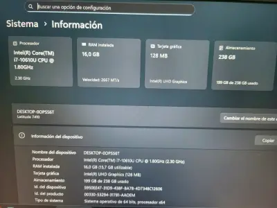 Laptop Dell Latitude 7410 I7 - miniatura 3