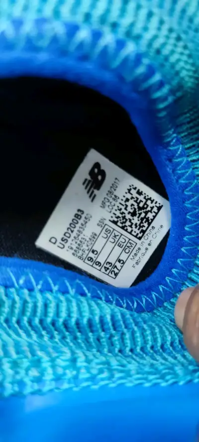 Zapatillas  New Balance azul - miniatura 2