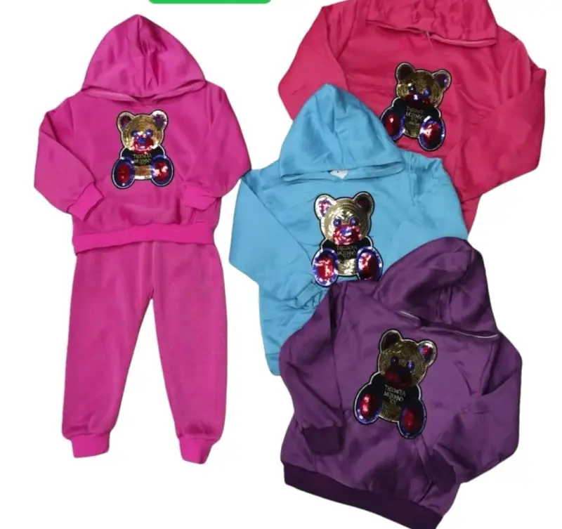 Conjunto buzo infantil colorido - 2