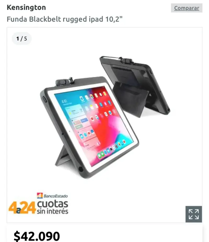 Funda Kensington para iPad 10.2" - 1