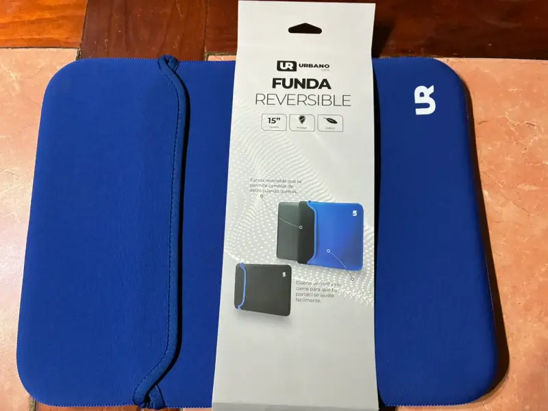 Funda reversible para portátil 15" - 4