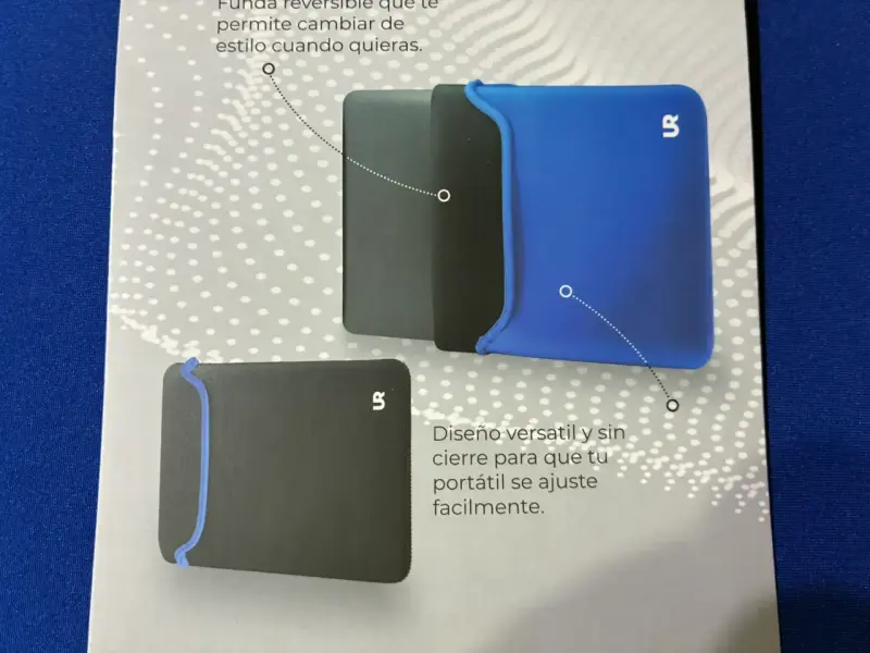 Funda reversible para portátil 15" - 5