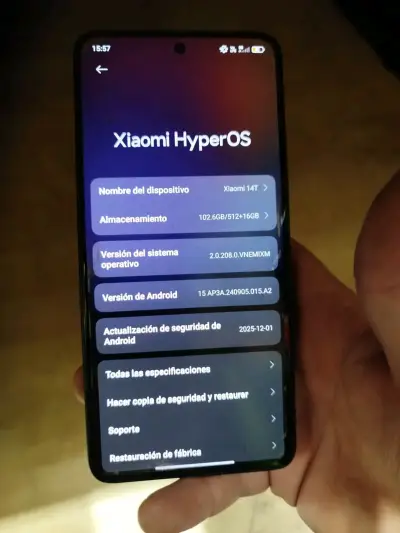 Teléfono Xiaomi 14t 16 ram y 512 GB - miniatura 2