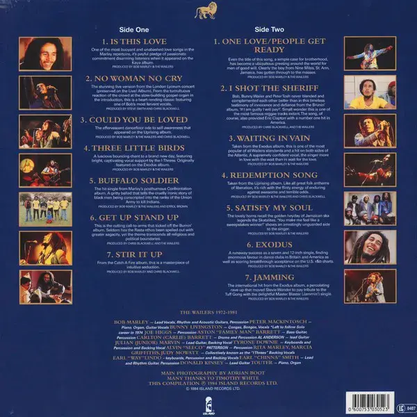 Vinilo Legend Bob Marley - 2