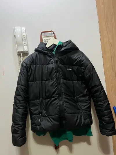 Chaqueta acolchada negra hombre SPALDING - miniatura 1