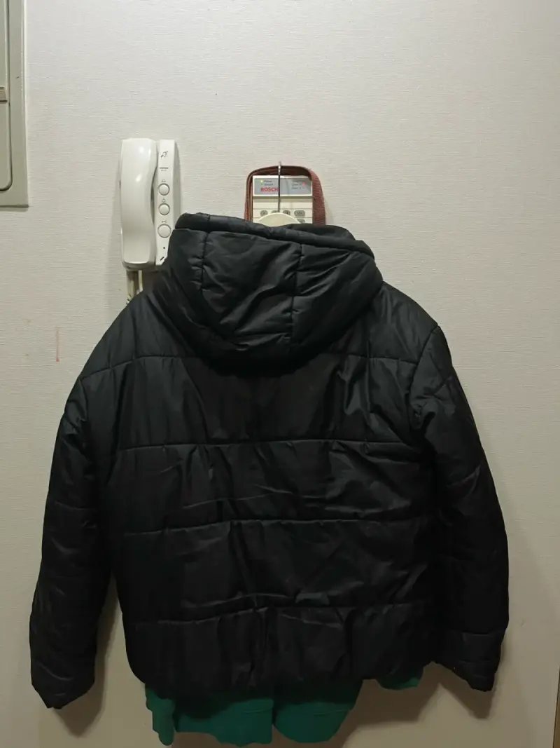 Chaqueta acolchada negra hombre SPALDING - 2