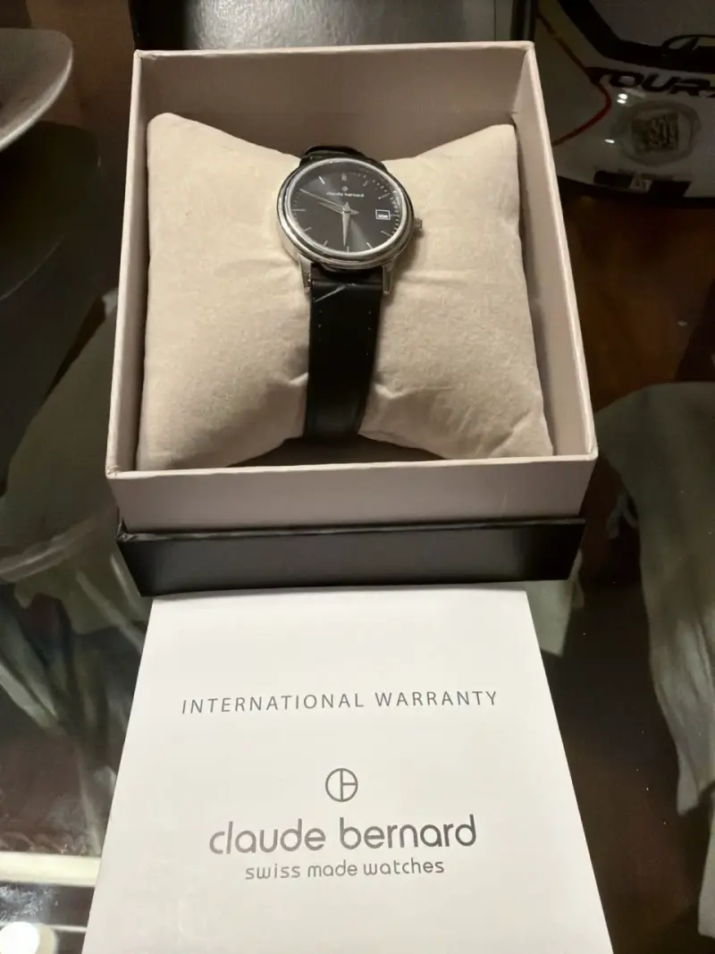 Reloj de pulsera elegante negro - 3