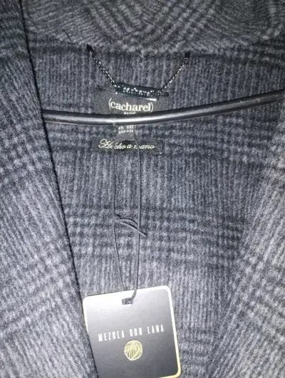 Abrigo gris Cacharel con etiqueta - miniatura 3
