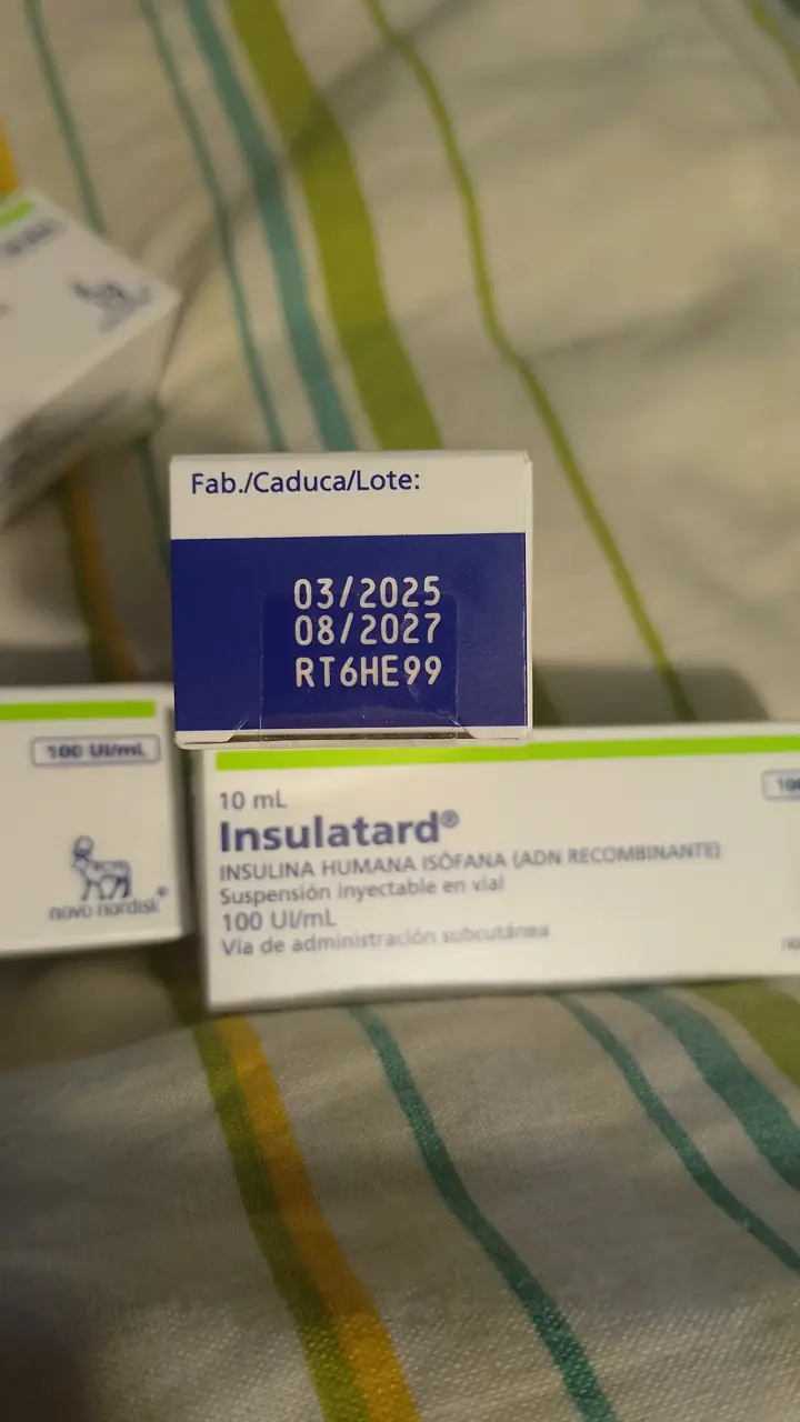 Insulina Humana Insulatard 10 mL - 3