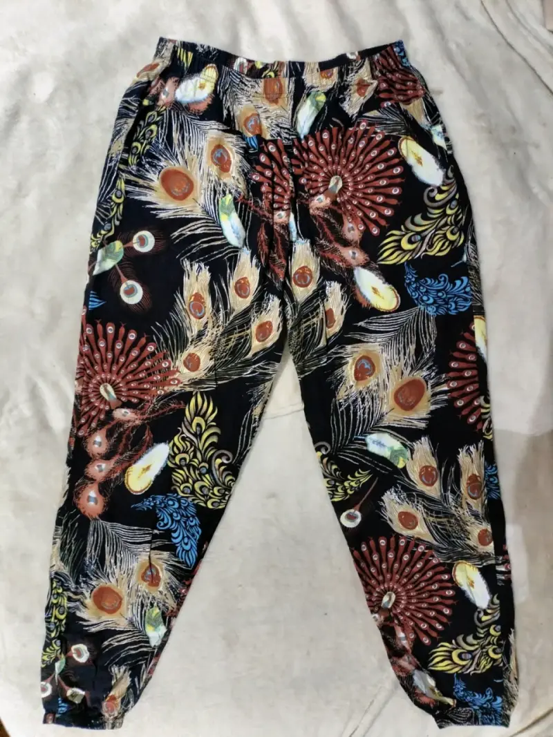 Pantalón estampado bohemio - 5