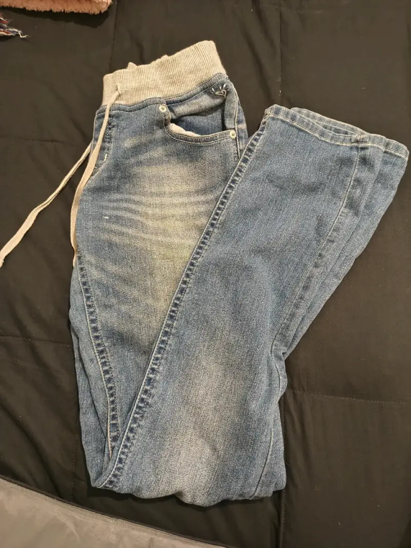 Jeans de mezclilla azules y2k talla 36 - 3