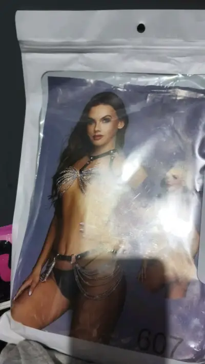 Conjunto lencería sexy rojo nuevo - miniatura 2