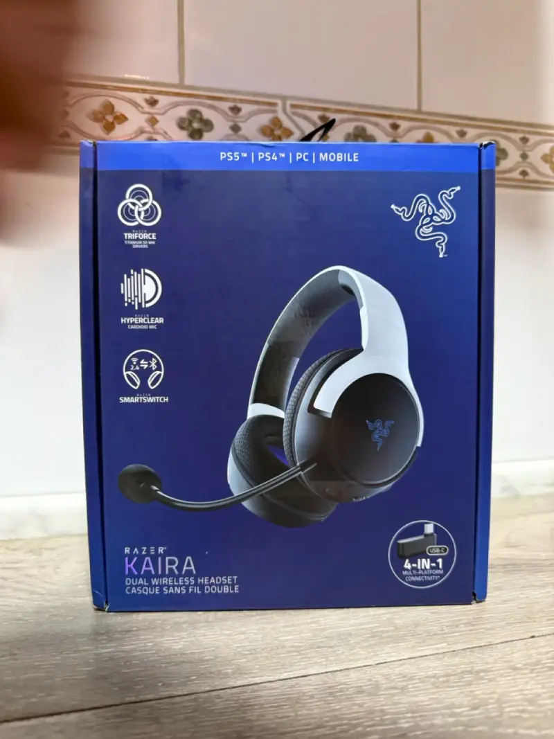 Audífonos Razer Kaira Pro dual Wireless - 2