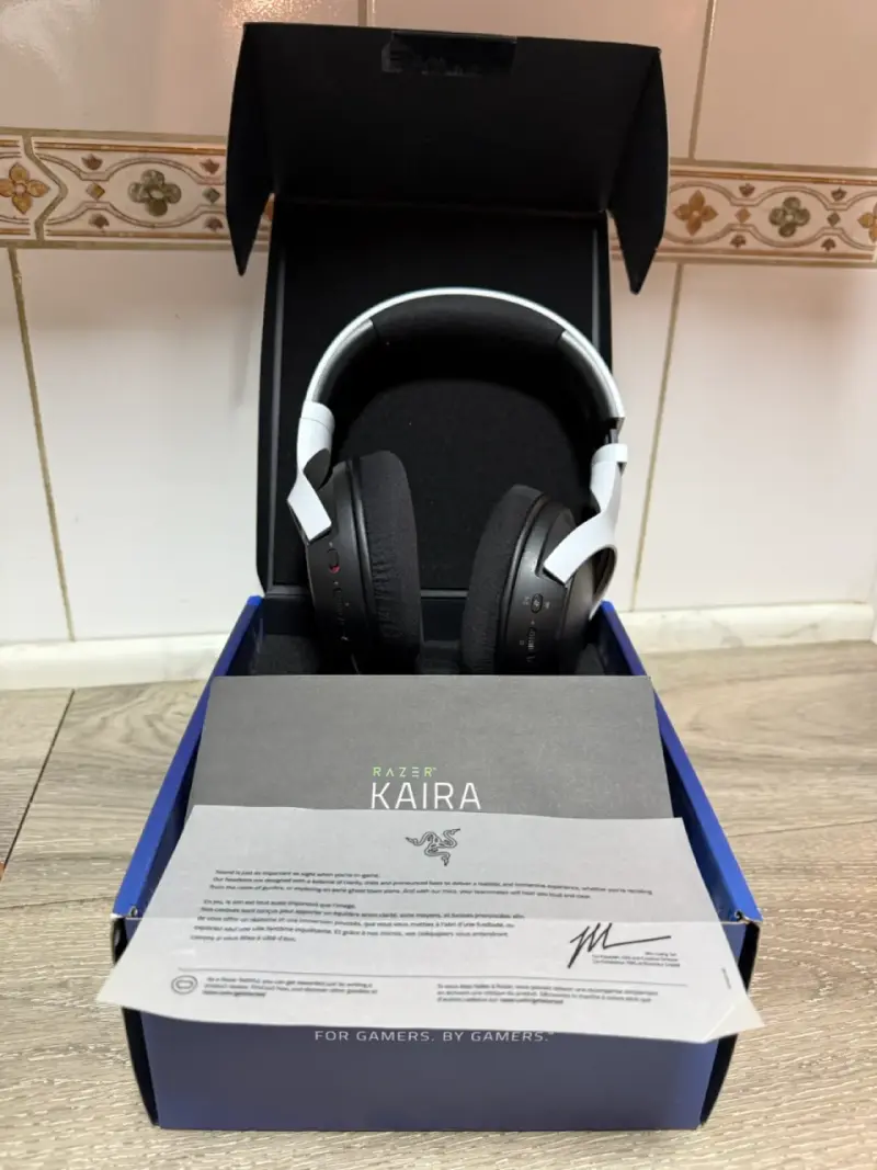 Audífonos Razer Kaira Pro dual Wireless - 5