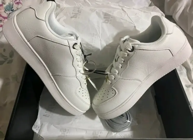 Zapatillas blancas mujer - 3
